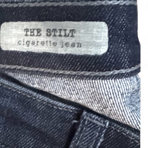 AG Adriano Goldschmied THE STILT Cigarette Jeans – Dark Wash – Size 28R - Picture 2 of 8